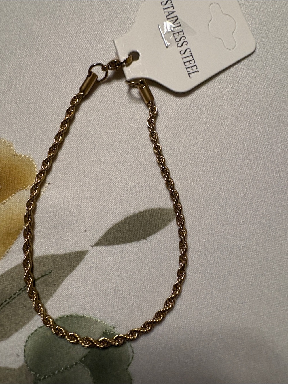 Men’s thin Rope Bracelet 9in